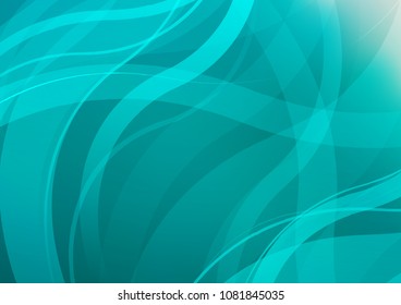 Light BLUE vector pattern with lava shapes. Geometric illustration in marble style with gradient.  A new texture for your  ad, booklets, leaflets.