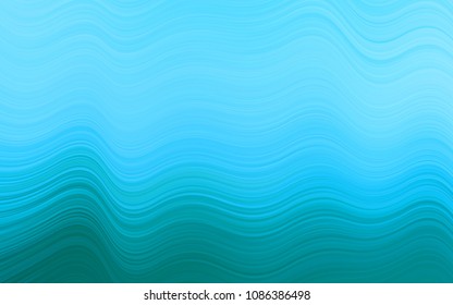 Light BLUE vector pattern with lava shapes. Brand-new colored illustration in marble style with gradient. New composition for your brand book.