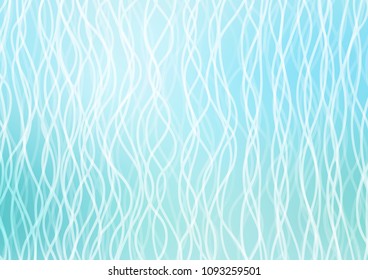 Light BLUE vector pattern with lava shapes. Creative illustration in halftone marble style with gradient. Pattern for your business design.