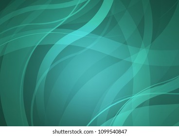 Light BLUE vector pattern with lava shapes. Shining crooked illustration in marble style. Marble style for your business design.