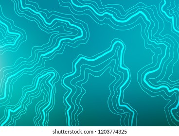 Light BLUE vector pattern with lava shapes. Creative geometric illustration in marble style with gradient. Marble style for your business design.