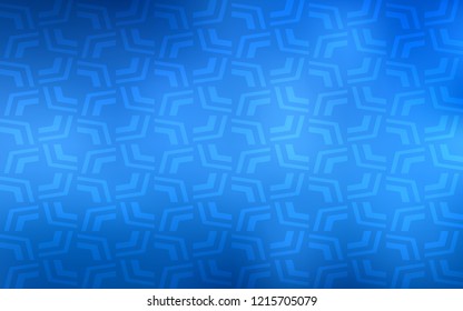 Light BLUE vector pattern with lava shapes. A sample with blurred bubble shapes. Textured wave pattern for backgrounds.