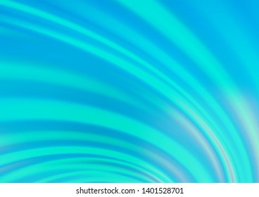 Light BLUE vector pattern with lava shapes. Colorful illustration in abstract marble style with gradient. The template for cell phone backgrounds.