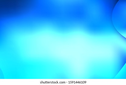 Light BLUE vector pattern with lava shapes. A completely new color illustration in marble style. Pattern for your business design.