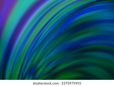 Light BLUE vector pattern with lava shapes. Creative illustration in halftone marble style with gradient. Pattern for your business design.