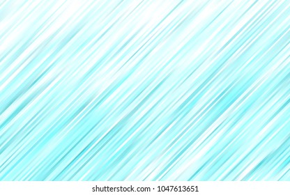 Light BLUE vector pattern with lines, ovals. Colorful abstract illustration with gradient lines. A completely new template for your business design.