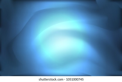Light BLUE vector pattern with lines, ovals. Colorful abstract illustration with gradient lines. Pattern for your business design.
