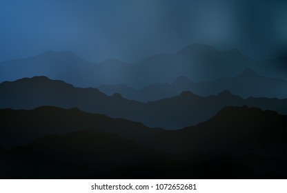 Light BLUE vector pattern with lines, ovals. Colorful abstract illustration with gradient lines. Brand-new design for your ads, poster, banner.