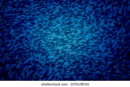 Light BLUE vector pattern with lines, ovals. A completely new color illustration in marble style. The best blurred design for your business.