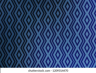 Light BLUE vector pattern with lines, rectangles. Colorful lines, squares on abstract background with gradient. Pattern for ads, posters, banners.
