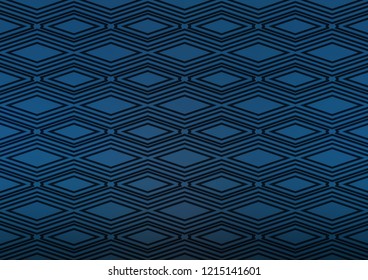 Light BLUE vector pattern with lines, rectangles. Colorful illustration with lines, cubes on abstract template. Pattern for websites, landing pages.