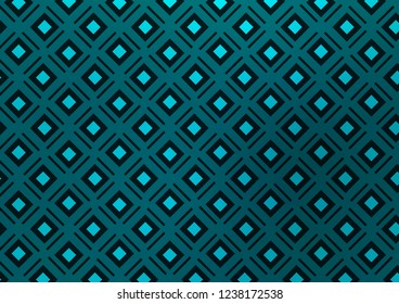 Light BLUE vector pattern with lines, rectangles. Colorful illustration with lines, cubes on abstract template. Pattern for ads, posters, banners.