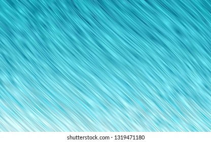 Light BLUE vector pattern with lines, ovals. A vague circumflex abstract illustration with gradient. A new texture for your  ad, booklets, leaflets.