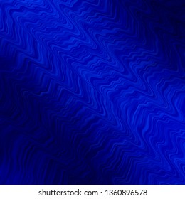 Light BLUE vector pattern with lines. Abstract illustration with gradient bows. Best design for your posters, banners.