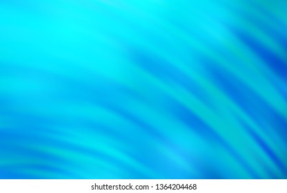 Light BLUE vector pattern with lines. Modern gradient abstract illustration with bandy lines. New composition for your brand book.