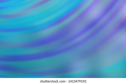 Light BLUE vector pattern with lines. Creative illustration in halftone style with gradient. Abstract design for your web site.