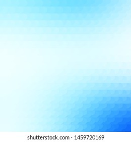 Light BLUE vector pattern with lines. Gradient abstract design in simple style with sharp lines. Best design for your posters, banners.