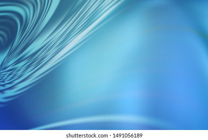 Light BLUE vector pattern with lines. Geometric illustration in abstract style with gradient.  Colorful wave pattern for your design.