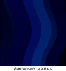 Light BLUE vector pattern with lines. Colorful illustration, which consists of curves. Design for your business promotion.