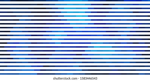 Light BLUE vector pattern with lines. Repeated lines on abstract background with gradient. Pattern for ads, commercials.