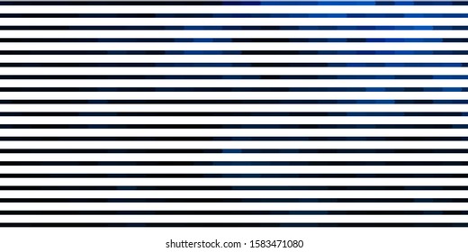 Light BLUE vector pattern with lines. Modern abstract illustration with colorful lines. Template for your UI design.