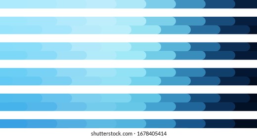 Light BLUE vector pattern with lines. Modern abstract illustration with colorful lines. Best design for your posters, banners.