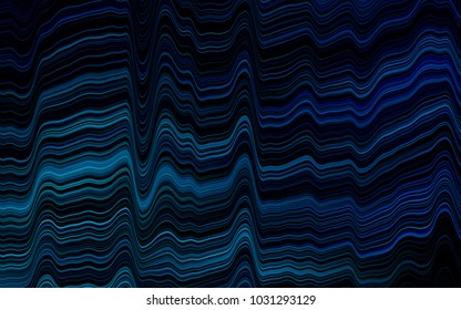 Light BLUE vector pattern with liquid shapes. Blurred geometric sample with gradient bubbles.  Marble style for your business design.