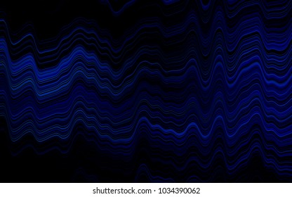 Light BLUE vector pattern with liquid shapes. A completely new color illustration in marble style. The template for cell phone backgrounds.
