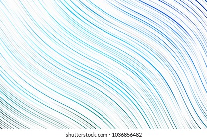 Light BLUE vector pattern with liquid shapes. Geometric illustration in marble style with gradient.  Marble style for your business design.