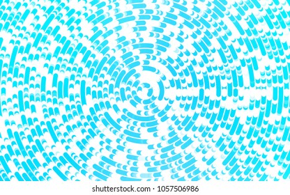 Light BLUE vector pattern with liquid shapes. Creative geometric illustration in marble style with gradient. Pattern for your business design.