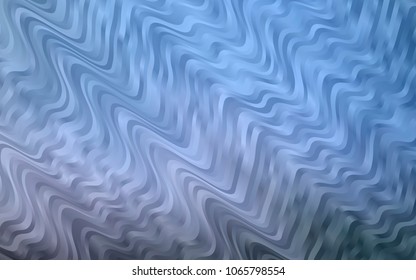 Light BLUE vector pattern with liquid shapes. An elegant bright illustration with gradient. A new texture for your  ad, booklets, leaflets.
