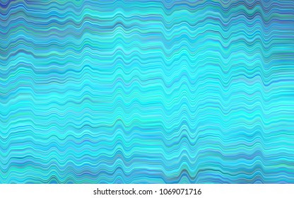 Light BLUE vector pattern with liquid shapes. A completely new color illustration in marble style. The elegant pattern for brand book.