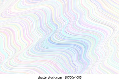 Light BLUE vector pattern with liquid shapes. Colorful illustration in abstract memphis style with gradient. The template for cell phone backgrounds.