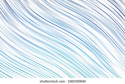 Light BLUE vector pattern with liquid shapes. Colorful illustration in abstract marble style with gradient. Marble design for your web site.