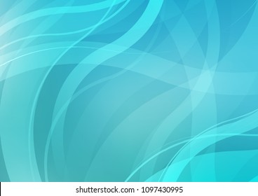 Light BLUE vector pattern with liquid shapes. Brand new colored illustration in marble style with gradient. Pattern for your business design.