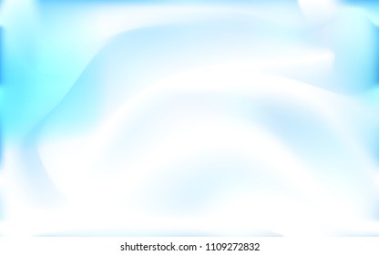 Light BLUE vector pattern with liquid shapes. Geometric illustration in marble style with gradient.  The best blurred design for your business.