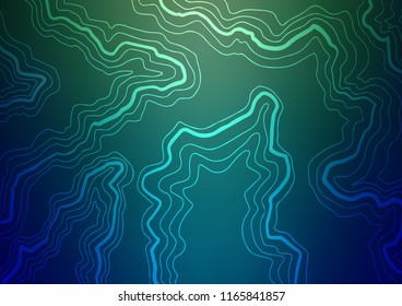 Light BLUE vector pattern with liquid shapes. Brand new colored illustration in marble style with gradient. Textured wave pattern for backgrounds.