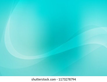 Light BLUE vector pattern with liquid shapes. Creative geometric illustration in marble style with gradient. Marble style for your business design.