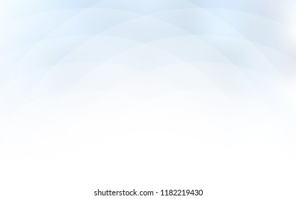 Light BLUE vector pattern with liquid shapes. A sample with blurred bubble shapes. A completely new memphis design for your business.