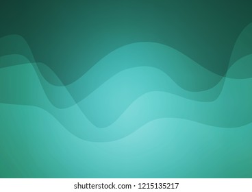 Light BLUE vector pattern with liquid shapes. Brand new colored illustration in marble style with gradient. Marble design for your web site.