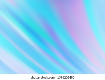 Light BLUE vector pattern with liquid shapes. A completely new color illustration in marble style. A new texture for your  ad, booklets, leaflets.