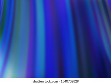 Light BLUE vector pattern with liquid shapes. A sample with blurred bubble shapes. A completely new template for your business design.