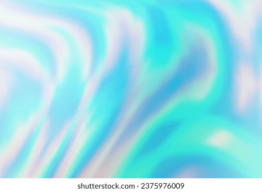 Light BLUE vector pattern with liquid shapes. A completely new color illustration in marble style. A completely new template for your business design.