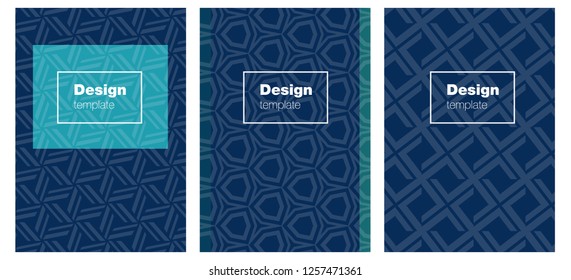 Light BLUE vector pattern for magazines. Modern abstract design concept with colorful gradient. Completely new template books.