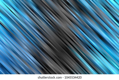 Light BLUE vector pattern with narrow lines. Shining colored illustration with narrow lines. Smart design for your business advert.
