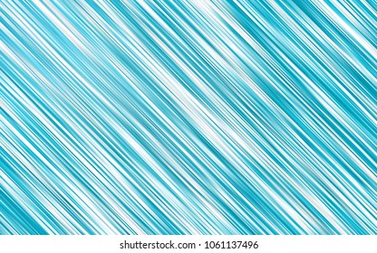 Light BLUE vector pattern with narrow lines. Glitter abstract illustration with colored sticks. The pattern can be used as ads, poster, banner for commercial.