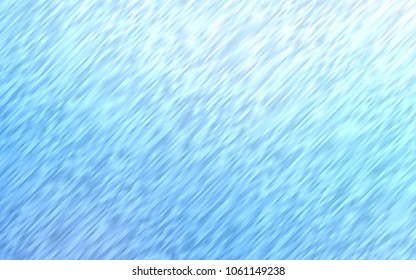 Light BLUE vector pattern with narrow lines. Blurred decorative design in simple style with lines. The pattern can be used for busines ad, booklets, leaflets