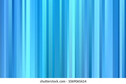 Light BLUE vector pattern with narrow lines. Modern geometrical abstract illustration with staves. Smart design for your business advert.