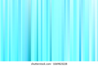 Light BLUE vector pattern with narrow lines. Decorative shining illustration with lines on abstract template. The pattern can be used for busines ad, booklets, leaflets