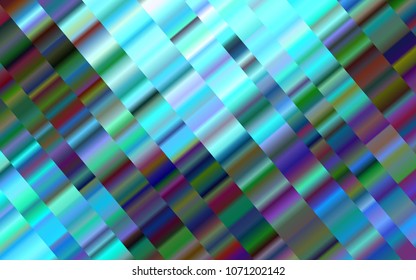 Light BLUE vector pattern with narrow lines. Blurred decorative design in simple style with lines. Best design for your ad, poster, banner.